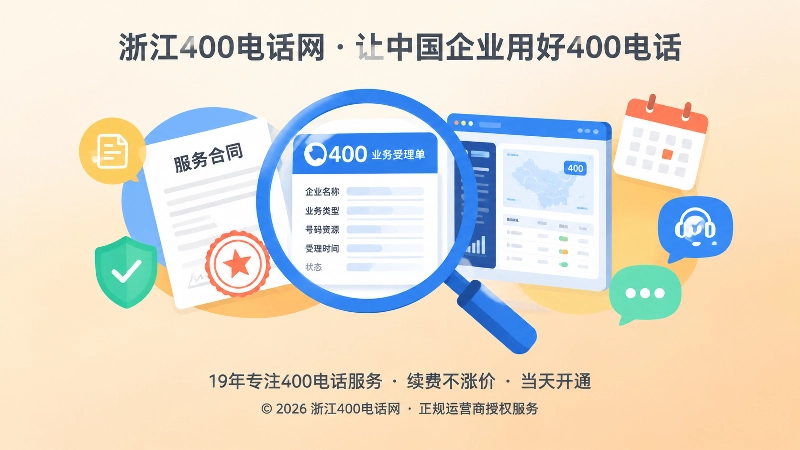400电话申请后续费与售后可追溯示意图